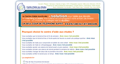 Desktop Screenshot of centredaideauxetudes.com